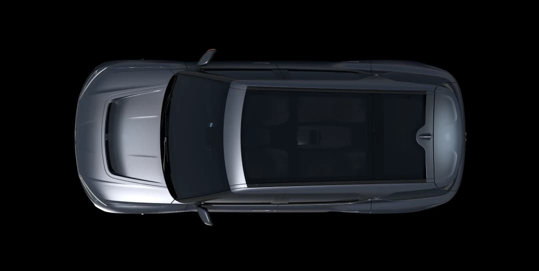 VinFast VF 9 nhìn nghiêng trên nền sáng