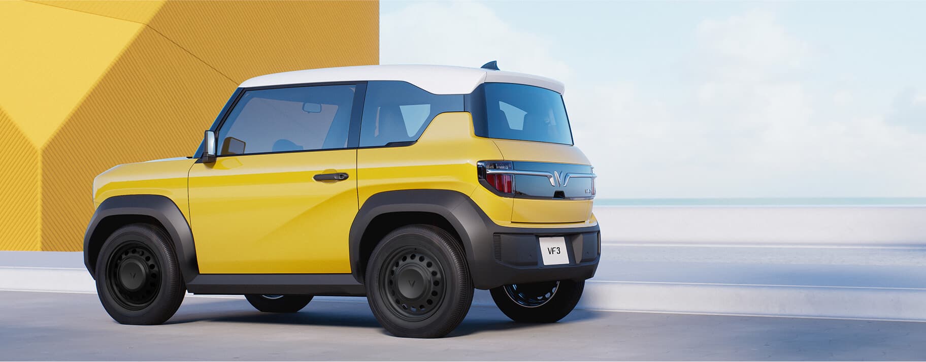 Nội thất VinFast VF 3 trong ảnh giới thiệu chính thức từ VinFast